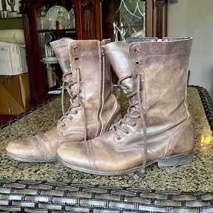 Allsaints Leather Boots - Size 10 (43)